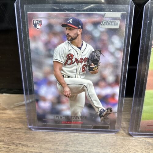 Cheap Sneaks Footwear/Sports Cards Baseball Card Kyle Muller/Spencer Strider Lot(2) 2022 Topps Stadium Club Atlanta Bra