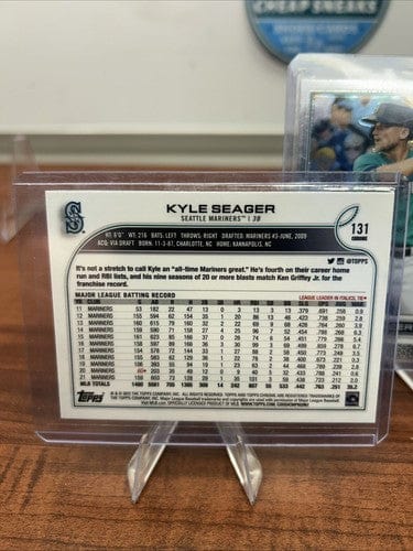 Cheap Sneaks Footwear/Sports Cards Baseball Card Kyle Seager Lot 2022 Topps Chrome Prism Refractor #131+ Base + 22 Topp