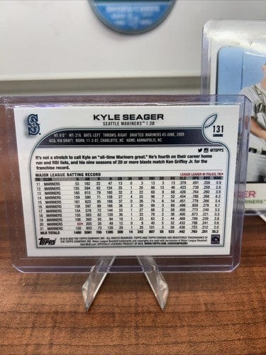 Cheap Sneaks Footwear/Sports Cards Baseball Card Kyle Seager Lot 2022 Topps Chrome Prism Refractor #131+ Base + 22 Topp