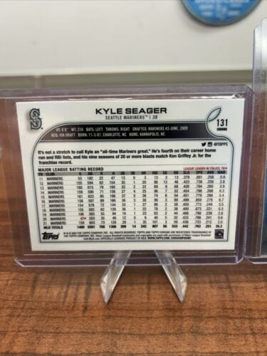Cheap Sneaks Footwear/Sports Cards Baseball Card Kyle Seager Lot (3) 2022 Topps Chrome X-Factor Refractor #131 +Base+ 2