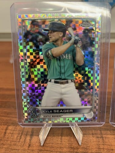 Cheap Sneaks Footwear/Sports Cards Baseball Card Kyle Seager Lot (3) 2022 Topps Chrome X-Factor Refractor #131 +Base+ 2