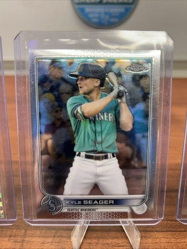 Cheap Sneaks Footwear/Sports Cards Baseball Card Kyle Seager Lot (3) 2022 Topps Chrome X-Factor Refractor #131 +Base+ 2