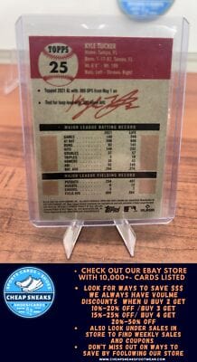 Cheap Sneaks Footwear/Sports Cards Baseball Card Kyle Tucker 2022 Topps Chrome Platinum Anniversary #25 Houston Astros