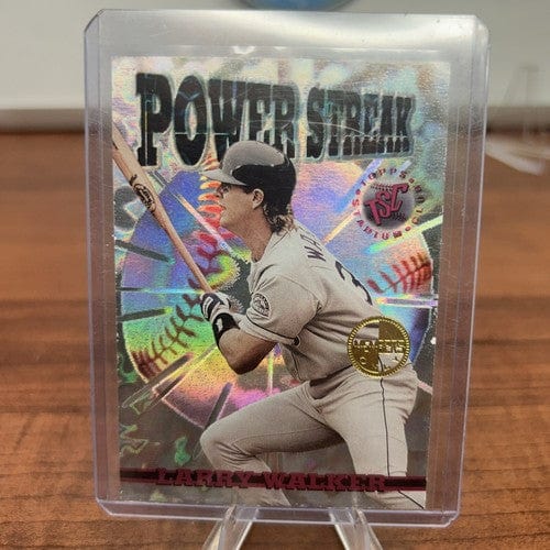 Cheap Sneaks Footwear/Sports Cards Baseball Card Larry Walker 1996 Topps Stadium Club Power Streak “Members Only” #