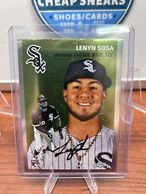 Cheap Sneaks Footwear/Sports Cards Baseball Card Lenyn Sosa RC 2023 Topps Chrome Platinum Anniversary #10 Chicago White