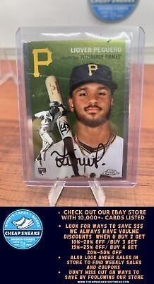 Cheap Sneaks Footwear/Sports Cards Baseball Card Liover Peguero RC 2023 Topps Chrome Platinum Anniversary #40 Pittsburg