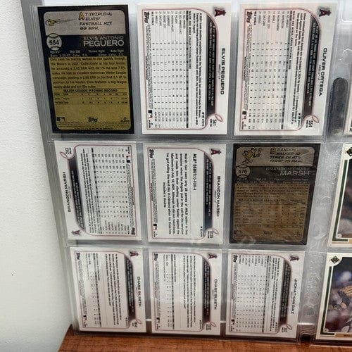 Cheap Sneaks Footwear/Sports Cards Baseball Card Los Angeles Angels 45 Card Lot Assorted Years And Players