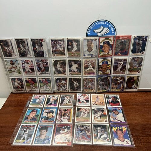 Cheap Sneaks Footwear/Sports Cards Baseball Card Los Angeles Angels 45 Card Lot Assorted Years And Players