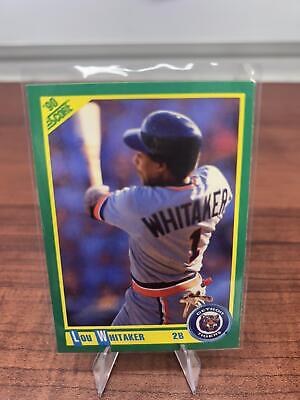 Cheap Sneaks Footwear/Sports Cards Baseball Card Lou Whitaker 1990 Score #75 Detroit Tigers