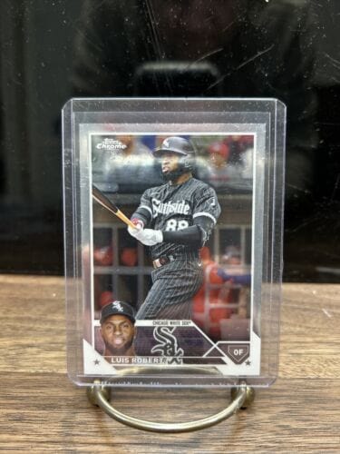 Cheap Sneaks Footwear/Sports Cards Baseball Card Luis Robert 2023 Topps Chrome Baseball #125 Chicago White Sox