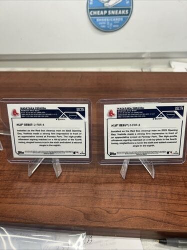Cheap Sneaks Footwear/Sports Cards Baseball Card Masataka Yoshida (RC) Rookie Debut 2023 Topps Chrome Update #USC174 +B
