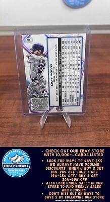 Cheap Sneaks Footwear/Sports Cards Baseball Card Matt Mervis (RC) 2023 Topps Cosmic Chrome #145 Chicago Cubs