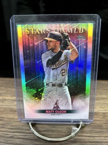 Cheap Sneaks Footwear/Sports Cards Baseball Card Matt Olson - 2022 Topps Series 2 Stars of MLB