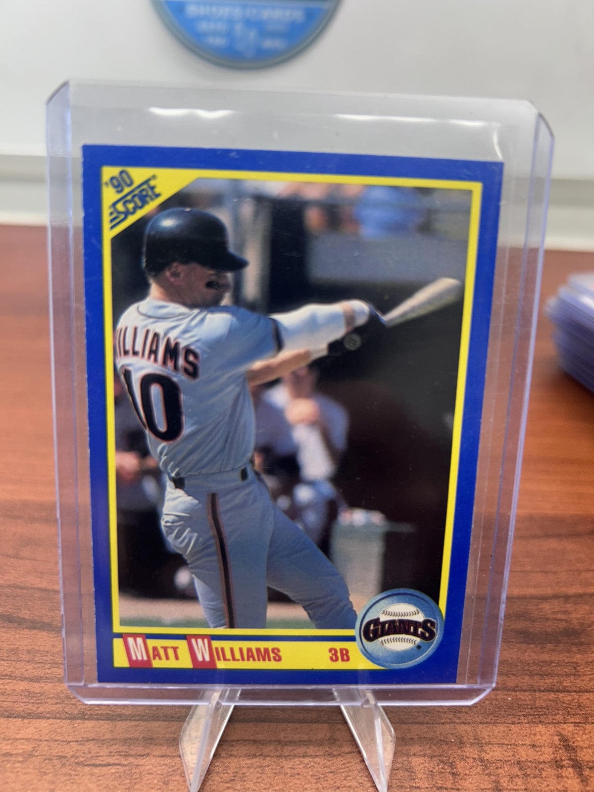 Cheap Sneaks Footwear/Sports Cards Baseball Card Matt Williams 1990 Score #503 San Francisco Giants