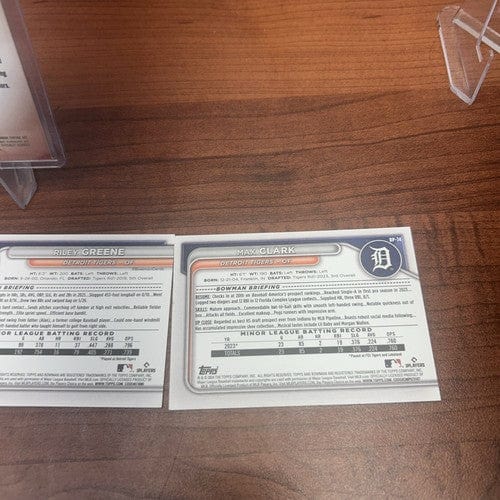 Cheap Sneaks Footwear/Sports Cards Baseball Card Max Clark 2023 Bowman Chrome Transformative Talent TT-10 + Bonus Card