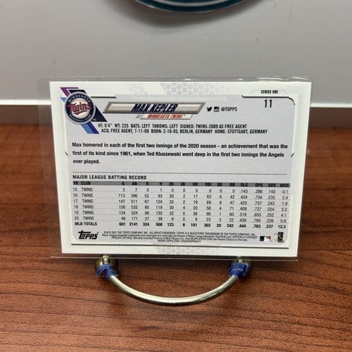 Cheap Sneaks Footwear/Sports Cards Baseball Card Max Kepler 2021 Topps Series 1 #11 Minnesota Twins baseball card