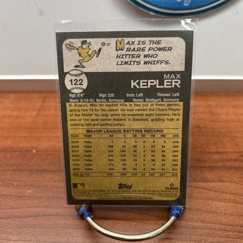 Cheap Sneaks Footwear/Sports Cards Baseball Card MAX KEPLER - 2022 TOPPS HERITAGE - #122 - MINNESOTA TWINS