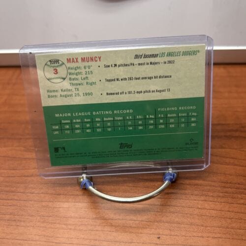 Cheap Sneaks Footwear/Sports Cards Baseball Card MAX MUNCY 2023 Topps Chrome Platinum Anniversary Prizm Refractor Dodge