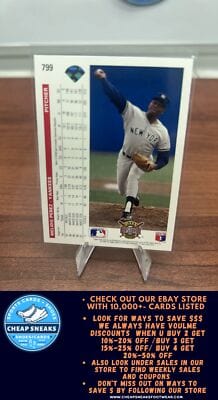 Cheap Sneaks Footwear/Sports Cards Baseball Card Melido Perez 1992 Upper Deck #799 New York Yankees