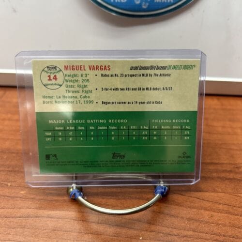 Cheap Sneaks Footwear/Sports Cards Baseball Card Miguel Vargas RC 2023 Topps Chrome Platinum Anniversary Los Angeles D