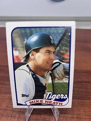 Cheap Sneaks Footwear/Sports Cards Baseball Card Mike Heath 1989 Topps #743 Detroit Tigers