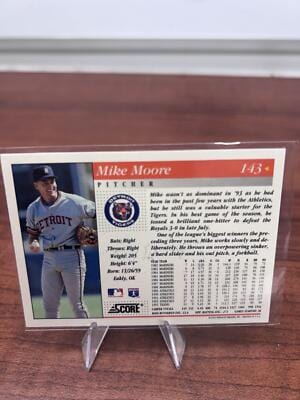 Cheap Sneaks Footwear/Sports Cards Baseball Card Mike Moore 1994 Score #143 Detroit Tigers