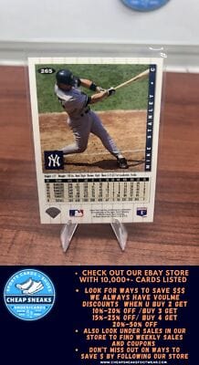 Cheap Sneaks Footwear/Sports Cards Baseball Card Mike Stanley 1994 Collector's Choice #265 New York Yankees