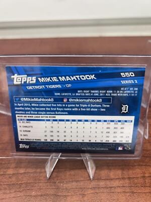 Cheap Sneaks Footwear/Sports Cards Baseball Card Mikie Mahtook 2017 Topps All-Star Game 2017 #550 Detroit Tigers