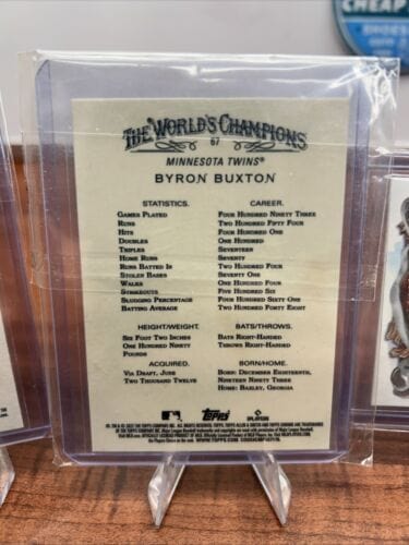 Cheap Sneaks Footwear/Sports Cards Baseball Card Minnesota 2022 Allen & Ginter Chrome Winfield, Carew, Olivia, Burton,