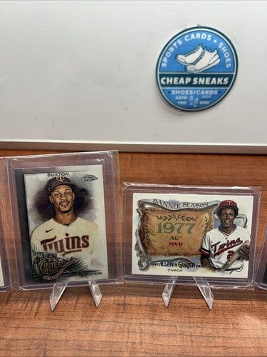 Cheap Sneaks Footwear/Sports Cards Baseball Card Minnesota 2022 Allen & Ginter Chrome Winfield, Carew, Olivia, Burton,