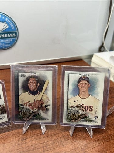 Cheap Sneaks Footwear/Sports Cards Baseball Card Minnesota 2022 Allen & Ginter Chrome Winfield, Carew, Olivia, Burton,