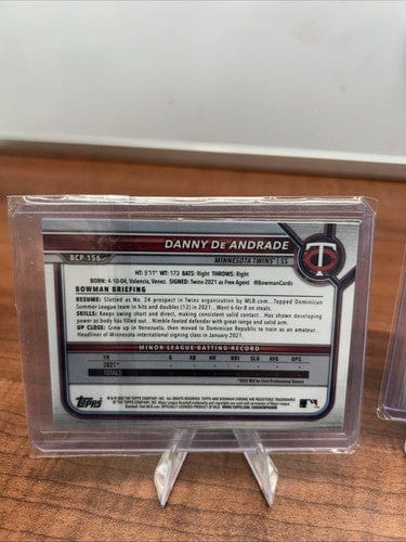 Cheap Sneaks Footwear/Sports Cards Baseball Card Minnesota Twins 2020/2022 Bowman Chrome Mojo 1st Bowman Refractor Dann