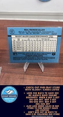 Cheap Sneaks Footwear/Sports Cards Baseball Card Neil Allen 1988 Donruss #597 New York Yankees
