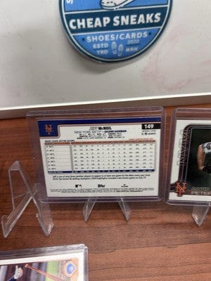 Cheap Sneaks Footwear/Sports Cards Baseball Card New York Met 2025 Topps Series 1 Lot Vientos,Lindor,Nimmo, Peterson,Mc