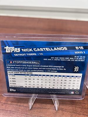 Cheap Sneaks Footwear/Sports Cards Baseball Card Nick Castellanos 2017 Topps All-Star Game 2017 #515 Detroit Tigers