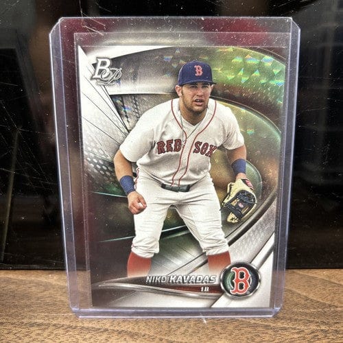 Cheap Sneaks Footwear/Sports Cards Baseball Card Niko Kavadas 2022 Bowman Auto BP-68 Lot(3) + 2022 Bowman Platinum Ice