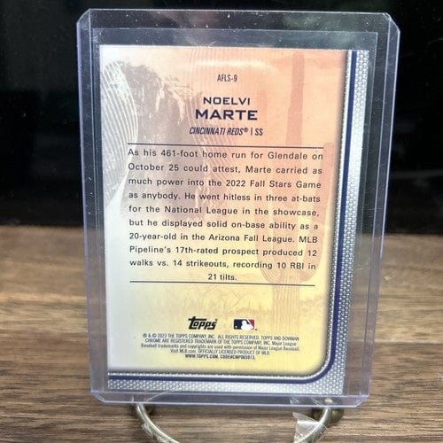 Cheap Sneaks Footwear/Sports Cards Baseball Card Noelvi Marte 2023 Bowman Chrome Ariz Fall League Insert Cincinnati Red