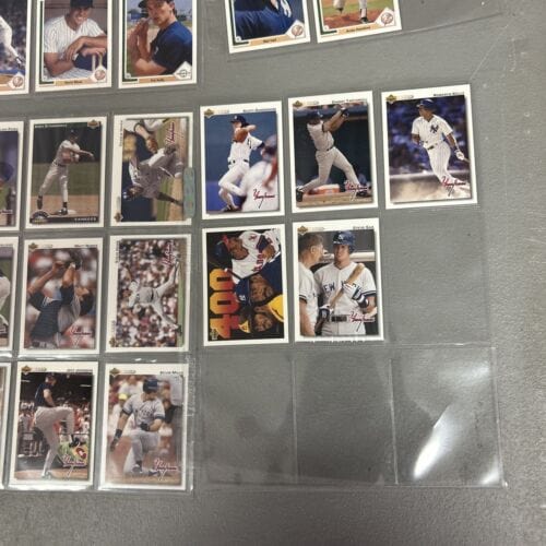 Cheap Sneaks Footwear/Sports Cards Baseball Card NY Yankees 1989, 1990, 1991, 1992 Upper Deck Team Set Builder 72 Cards