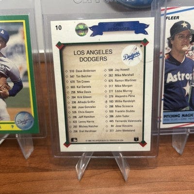 Cheap Sneaks Footwear/Sports Cards Baseball Card Orel Hershiser 1990 Upper Deck The Collectors Choice Baseball Card #10