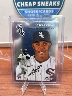 Cheap Sneaks Footwear/Sports Cards Baseball Card Oscar Colás RC 2023 Topps Chrome Platinum Anniversary #188 Chicago Wh