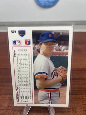 Cheap Sneaks Footwear/Sports Cards Baseball Card Paul Gibson 1991 Upper Deck #579b Detroit Tigers
