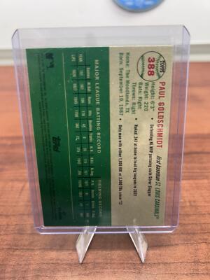 Cheap Sneaks Footwear/Sports Cards Baseball Card Paul Goldschmidt2023 Topps Chrome Platinum Anniversary #388 Cardinals
