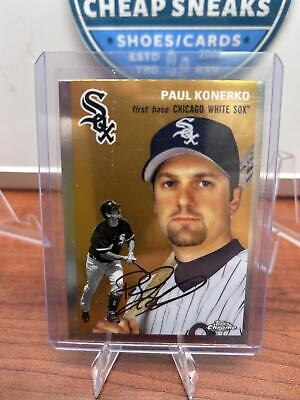 Cheap Sneaks Footwear/Sports Cards Baseball Card Paul Konerko 2023 Topps Chrome Platinum Anniversary #410 Chicago White