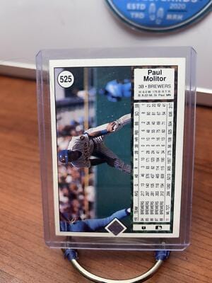 Cheap Sneaks Footwear/Sports Cards Baseball Card Paul Molitor 1989 Upper Deck #525 Milwaukee Brewers