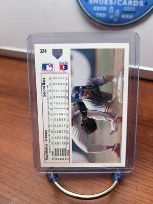 Cheap Sneaks Footwear/Sports Cards Baseball Card Paul Molitor 1991 Upper Deck #324d Milwaukee Brewers