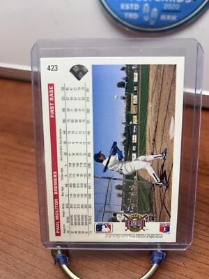 Cheap Sneaks Footwear/Sports Cards Baseball Card Paul Molitor 1992 Upper Deck #423 Milwaukee Brewers