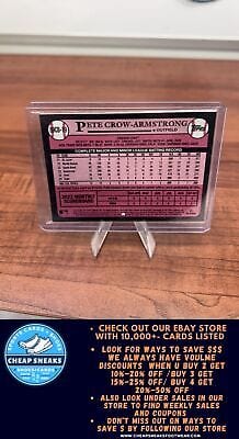 Cheap Sneaks Footwear/Sports Cards Baseball Card Pete Crow-Armstrong (RC) 2024 Topps Chrome 1989 35th Anniversary #89CB