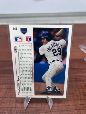 Cheap Sneaks Footwear/Sports Cards Baseball Card Pete Incaviglia 1991 Upper Deck #747b Detroit Tigers