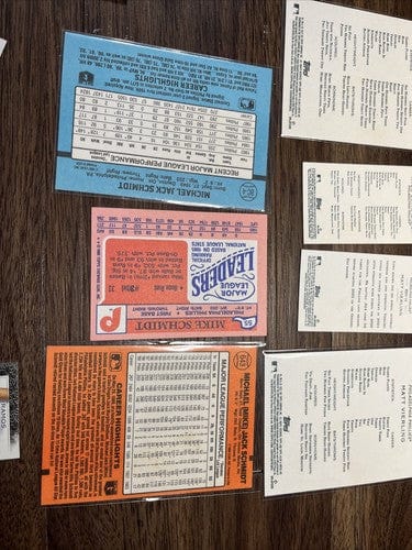 Cheap Sneaks Footwear/Sports Cards Baseball Card Phillies Mike Schmidt Lot (7)Allen&Ginter Tobacco, Topps Mini ,Donruss