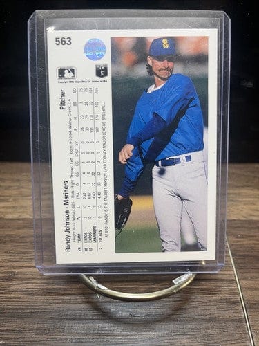 Cheap Sneaks Footwear/Sports Cards Baseball Card Randy Johnson 1990 Upper Deck#563 🔥 🔥 🔥 🔥 🔥